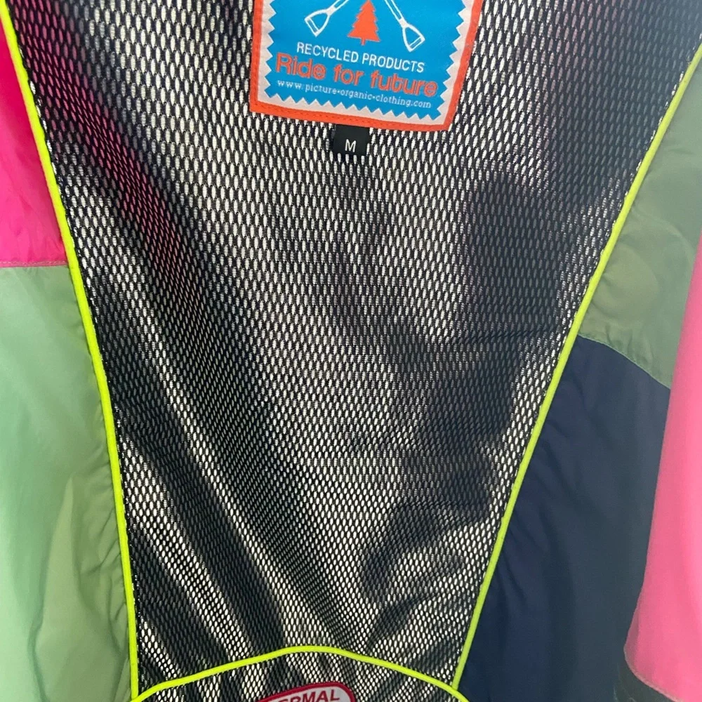 MENS • PICTURE SKI JACKET • MEDIUM • BLACK - Picture 7 of 15